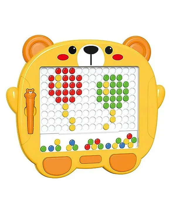 BitFeex Magnetic Drawing Board with Pen and Pattern Book Dots Board - Image 4