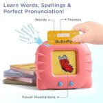 Play Nation Rechargeable Talking Flash Cards Learning and Educational Toys| Kids Reading Machine with 112 Cards|Montessori Toys|Gifting|BIS Certified