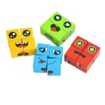 Face Change Wooden Rubik’s Cube | Builds Motor Skills