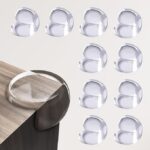 Transparent Silicone Corner Protectors – Baby Safety Edge Guards (Pack of 10)